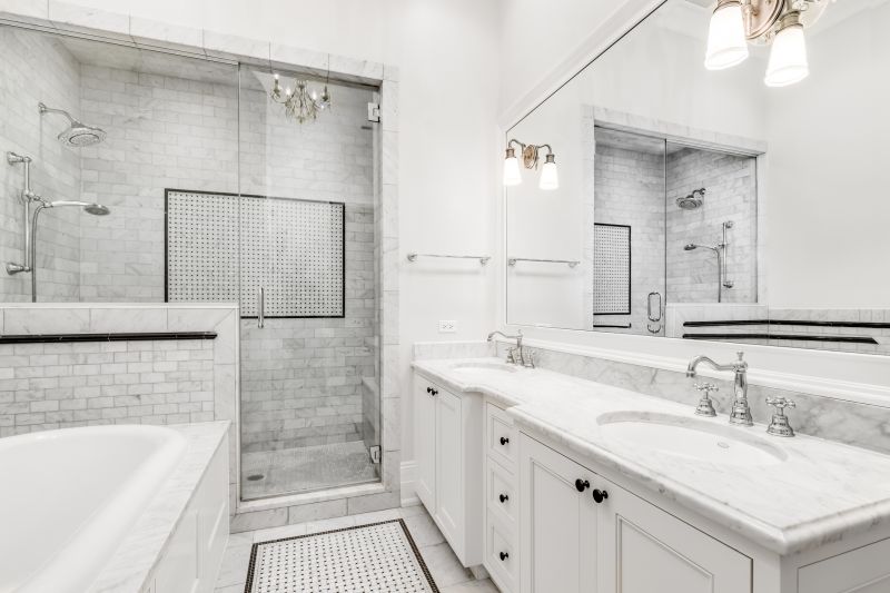 Luxury Bathroom Upgrade with Marble Finishes
