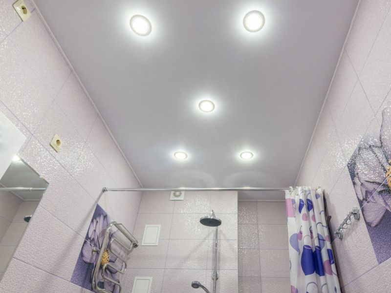 Elegant Bathroom with Recessed Lighting